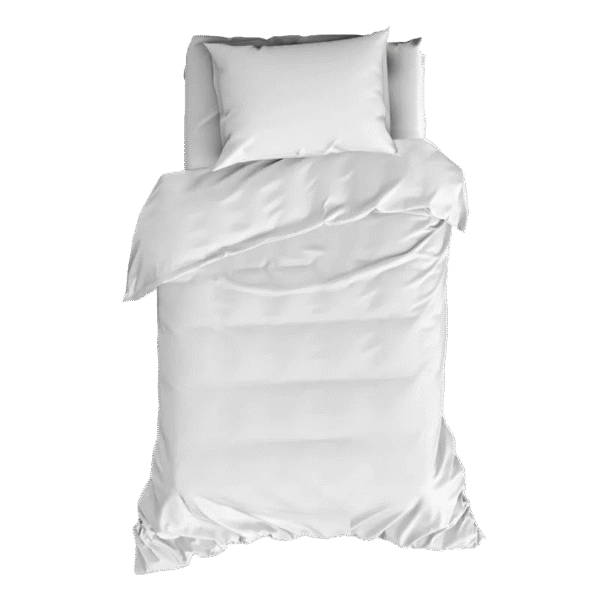 Housse de couette blanche Rawi Linge — housse de couette hôtelière pour linge airbnb maroc