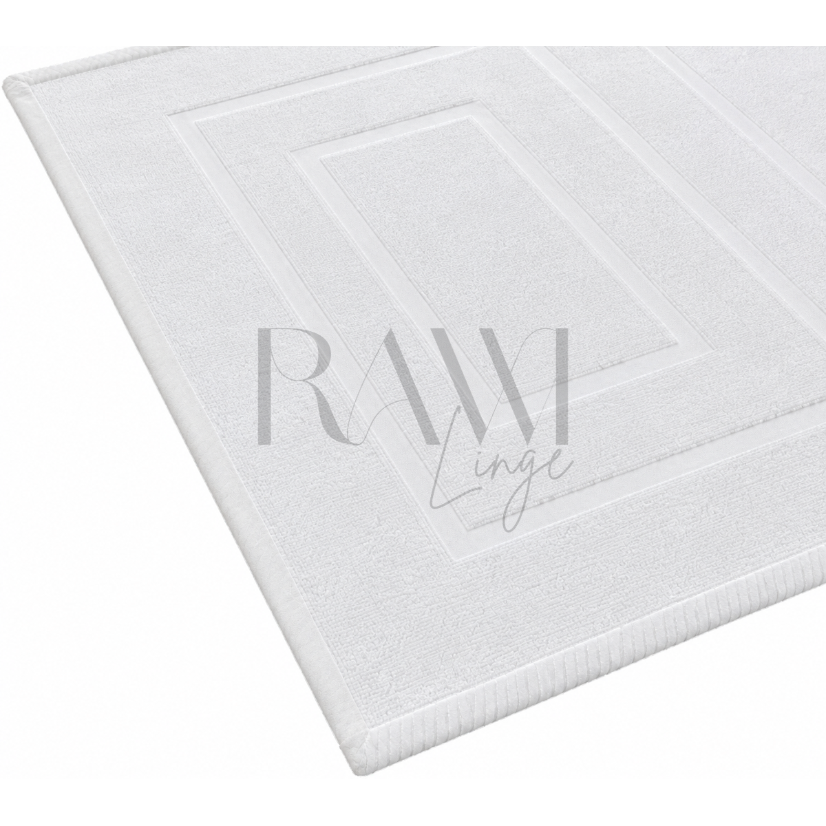 Tapis de Bain Rawi Tapis de Bain Rawi Linge, 100% coton ring-spun, qualité hôtelière au Maroc