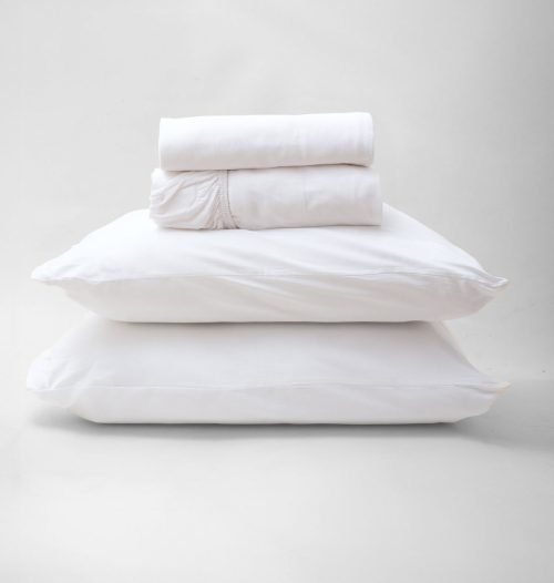 Échantillons de tissus coton et percale pour linge hôtelier